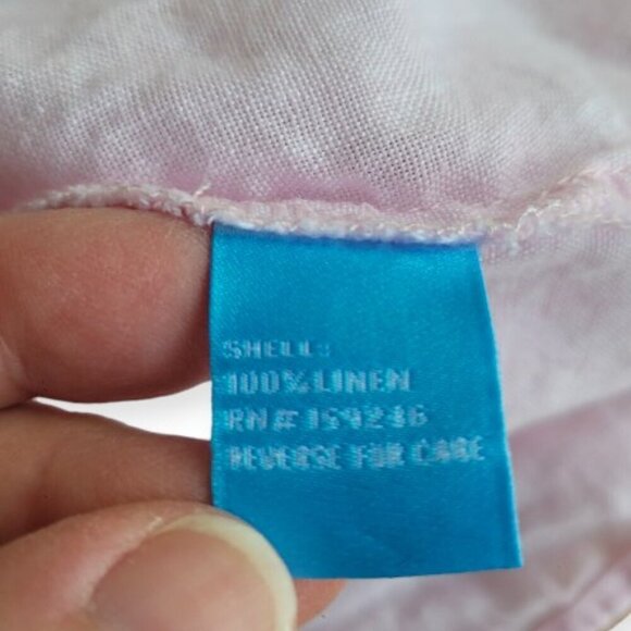 J. McLaughlin 100% Linen Dress – XS – Pale Pink – Sleeveless - Picture 6 of 10